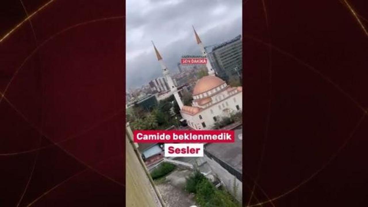 Küçükköy'deki camide büyük skandal!Polis rezaletin faillerini arıyor