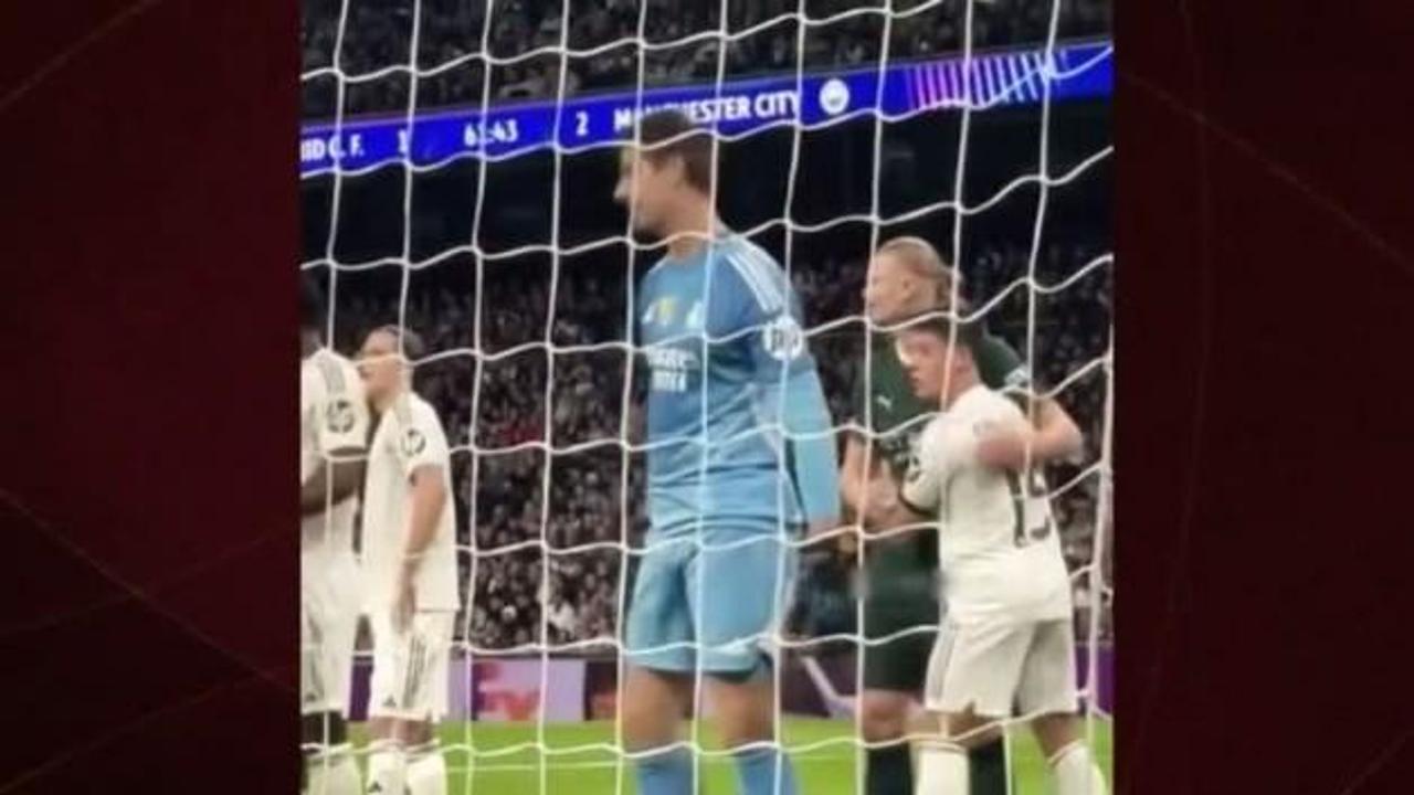 Haaland ile Arda Güler karşı karşıya geldi: Ortaya bu anlar çıktı