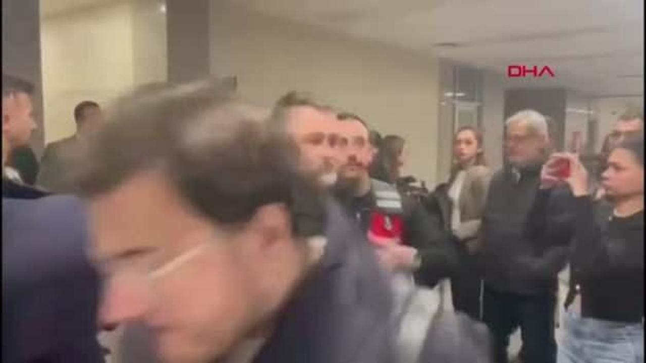 Mehmet Akif Ersoy ile adliyeye sevk edilen Ufuk Tetik, çekim yapan gazeteciye vurdu