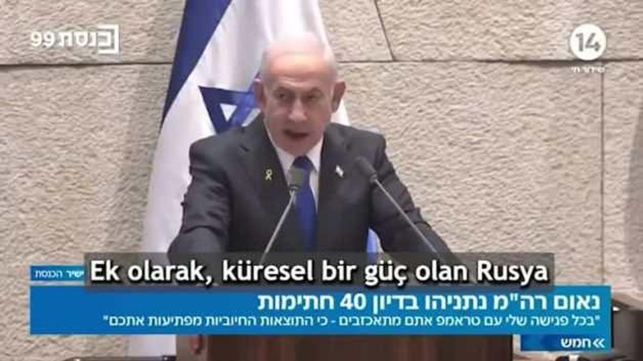 Netanyahu, Suriye için Putin'e göz kırptı: Kişisel ilişkimiz hayati çıkarlarımıza hizmet ediyor