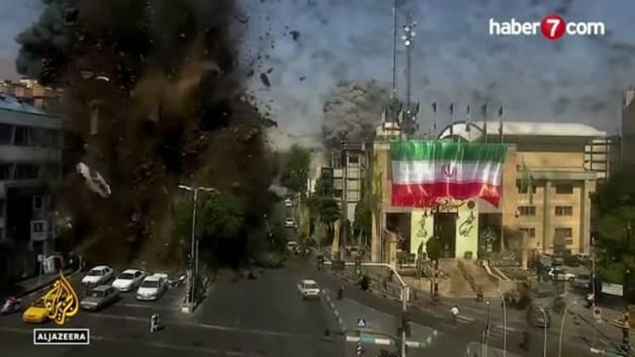 Al Jazeera, İsrail'in Tahran'ı vurduğu anların yük…