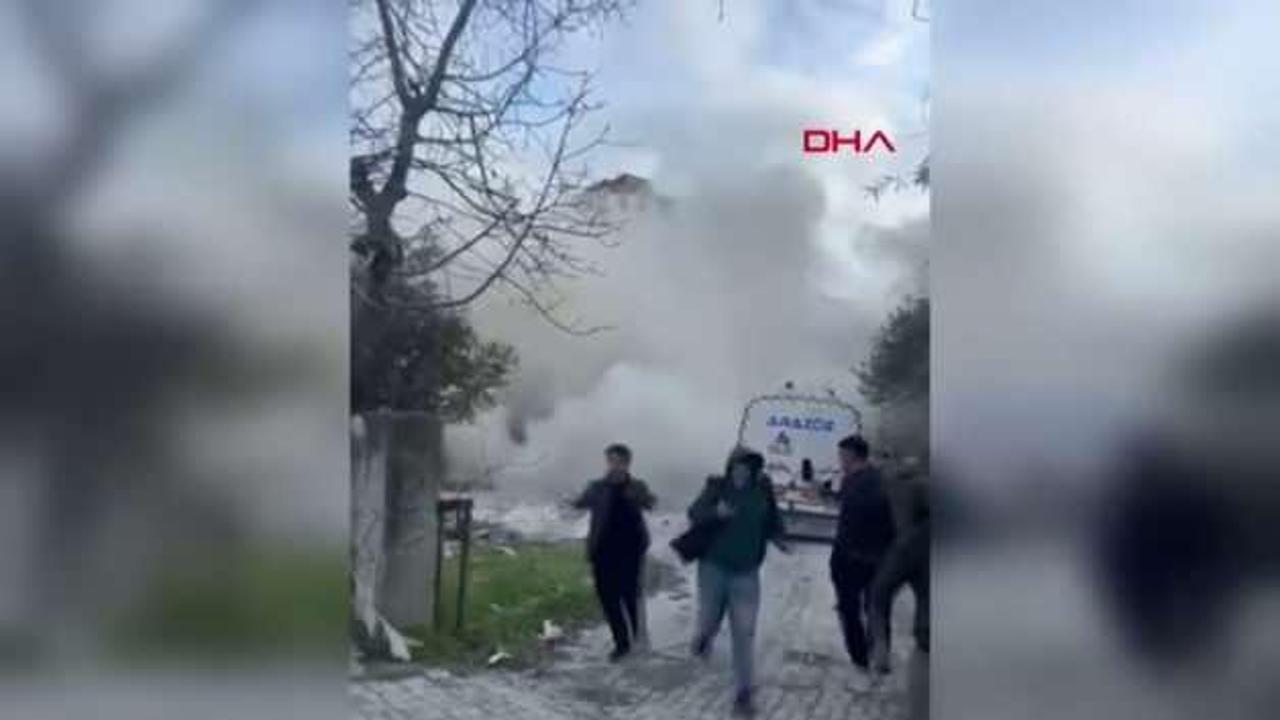 İstanbul'da kentsel dönüşüm az kalsın faciaya neden oluyordu! 10 katlı bina yıkım sırasında çöktü!