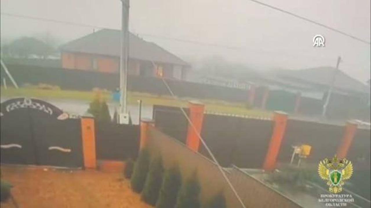 Rusya'da bir evde meydana gelen gaz patlaması mahalleliye dehşeti yaşattı