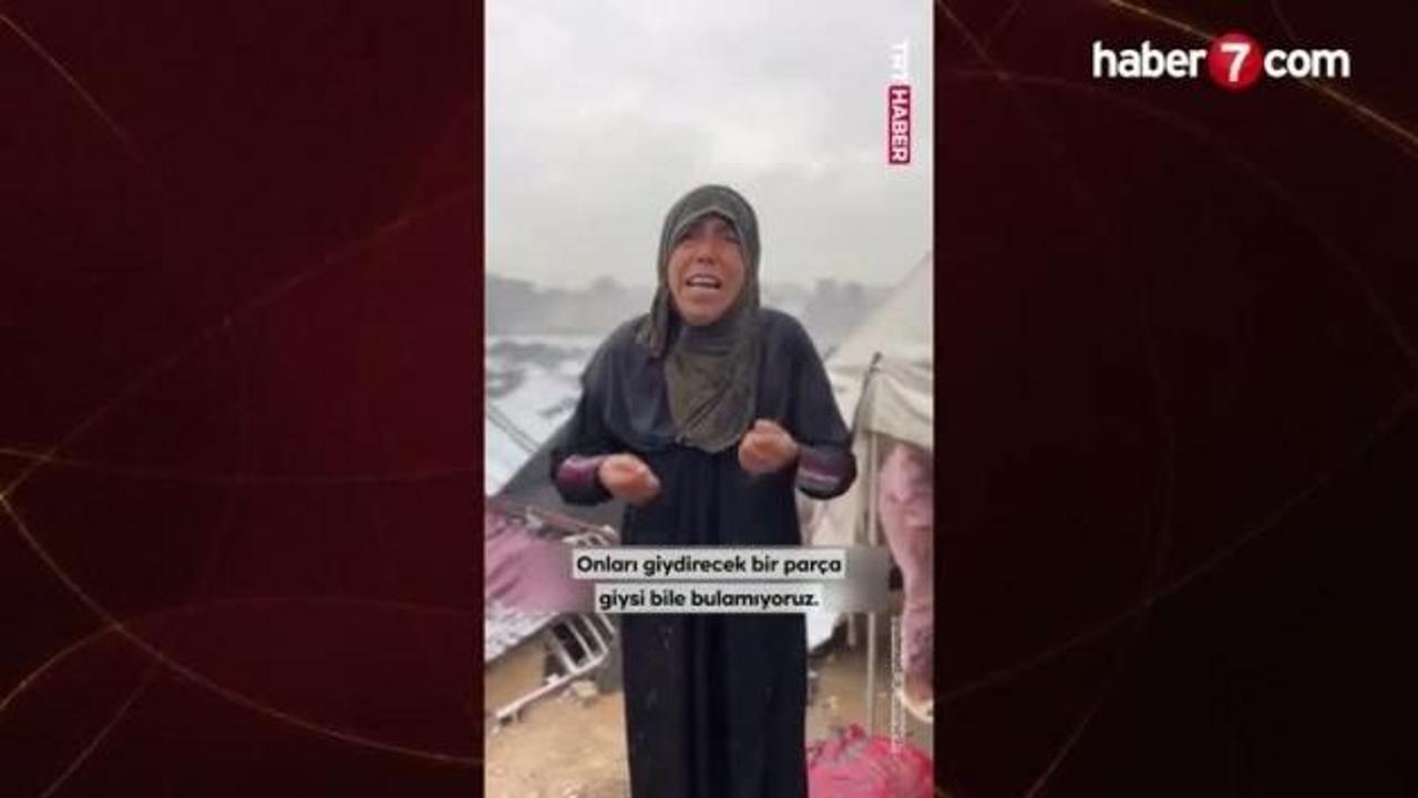Gazzeli annenin feryadı yürekleri dağladı
