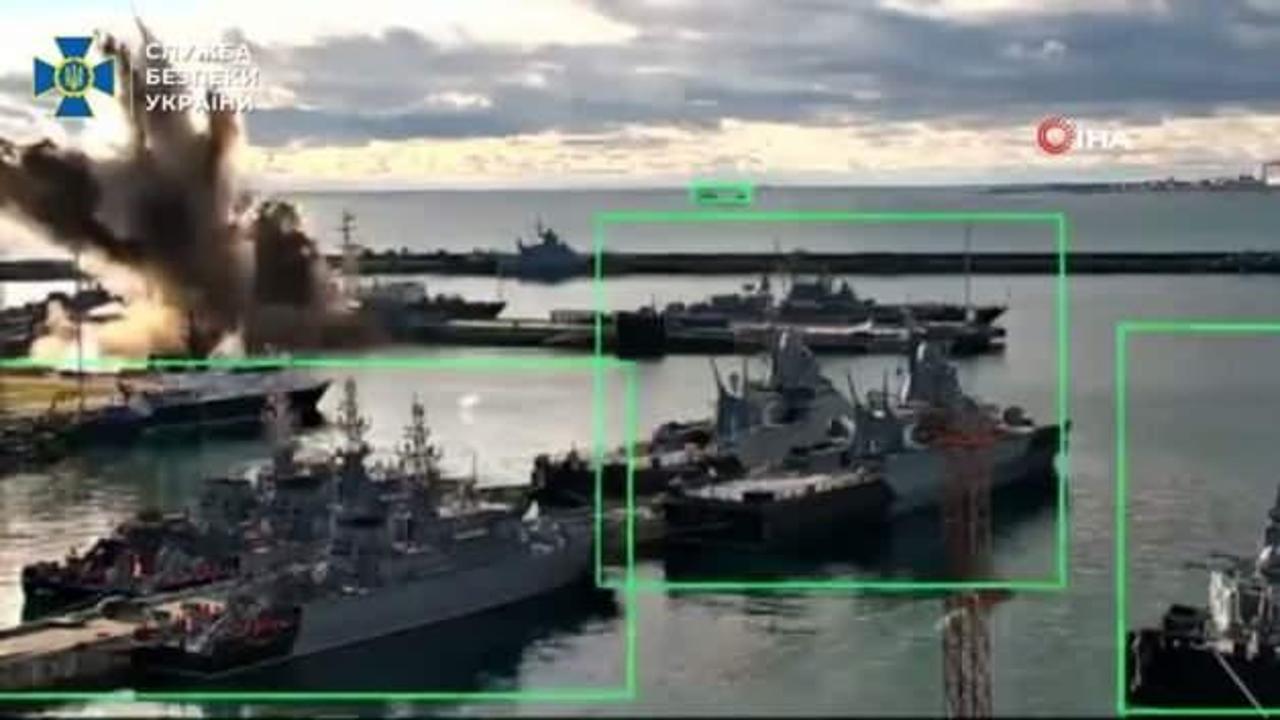 Ukrayna, Rusya’ya ait denizaltıyı vurdu