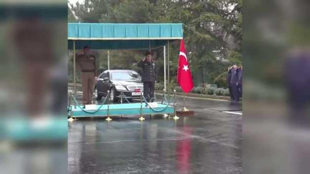 Libya Genelkurmay Başkanı Al-Hadda'nın kazadan önceki son görüntüleri ortaya çıktı