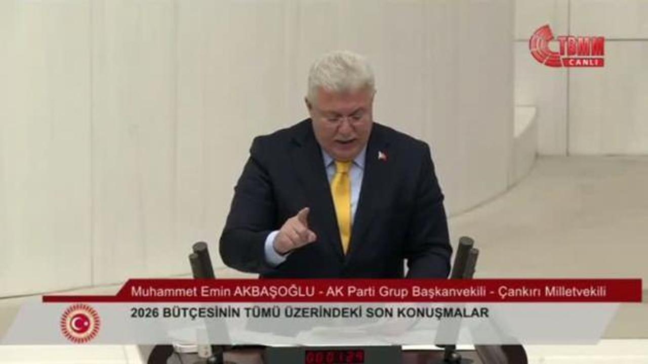 Akbaşoğlu'ndan CHP'ye: Hırsızlığın avukatlığını yapmaktan vazgeçin