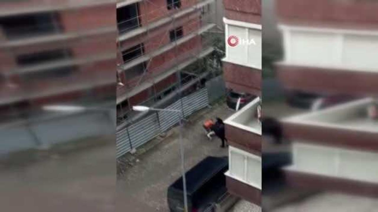 İşçilere küfürlü saldırı! Arkadaşlarına yardıma ko…