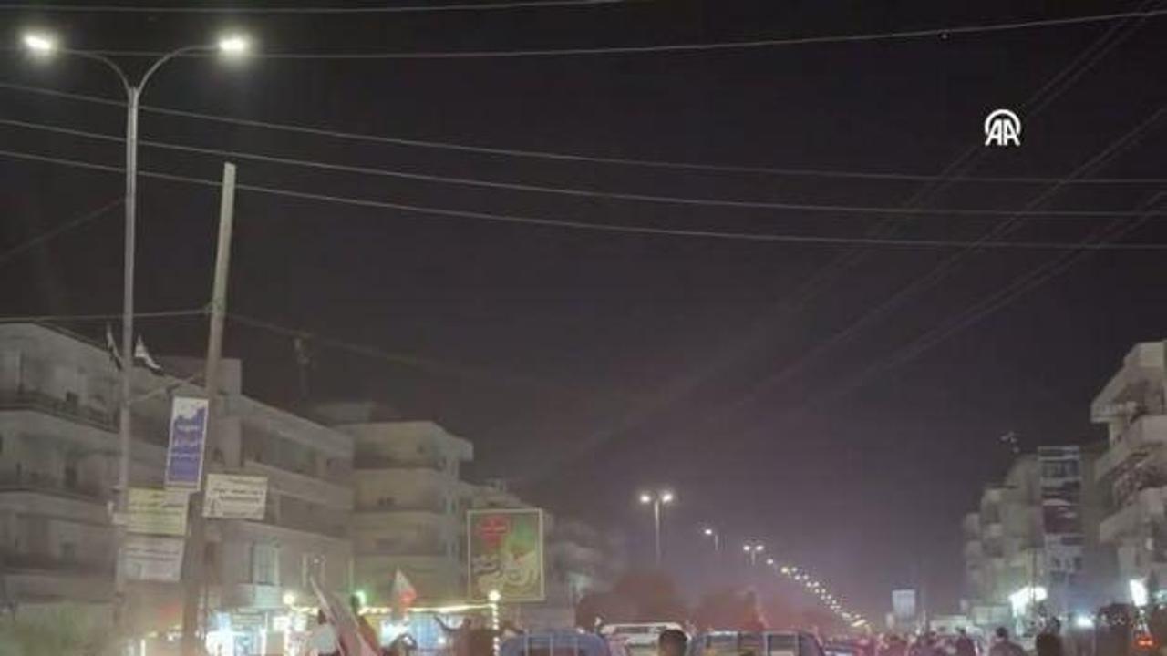 Suriye'de sıcak saatler! PKK/YPG sivilleri vurdu! Halk sokaklara döküldü