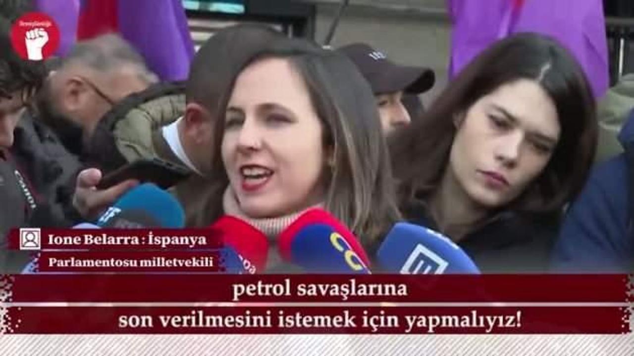 İspanyol Vekil Belarra Avrupa'ya Venezuela tavrı nedeniyle "ABD'nin uşağı gibi davranıyorsunuz " dedi