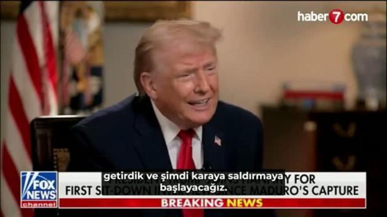 Trump'ın yeni rotası: Kara operasyonlarına başlıyoruz!