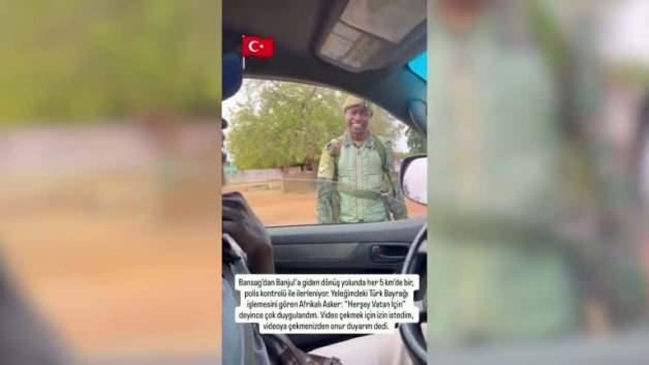 Gambiyalı askerin sözleri Türk doktoru ağlattı: Her şey vatan için