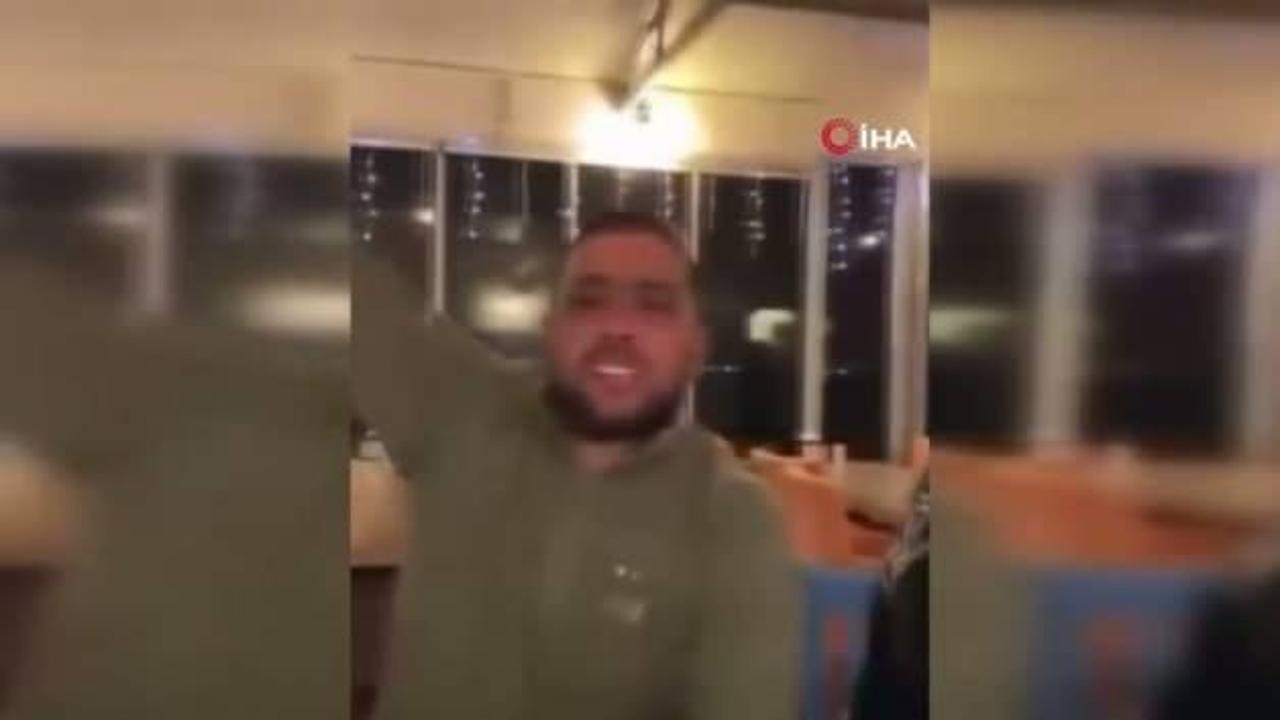 Yeni yıl dileğinde bulunan genç adamın öldürüldüğü anlar yürekleri dağladı