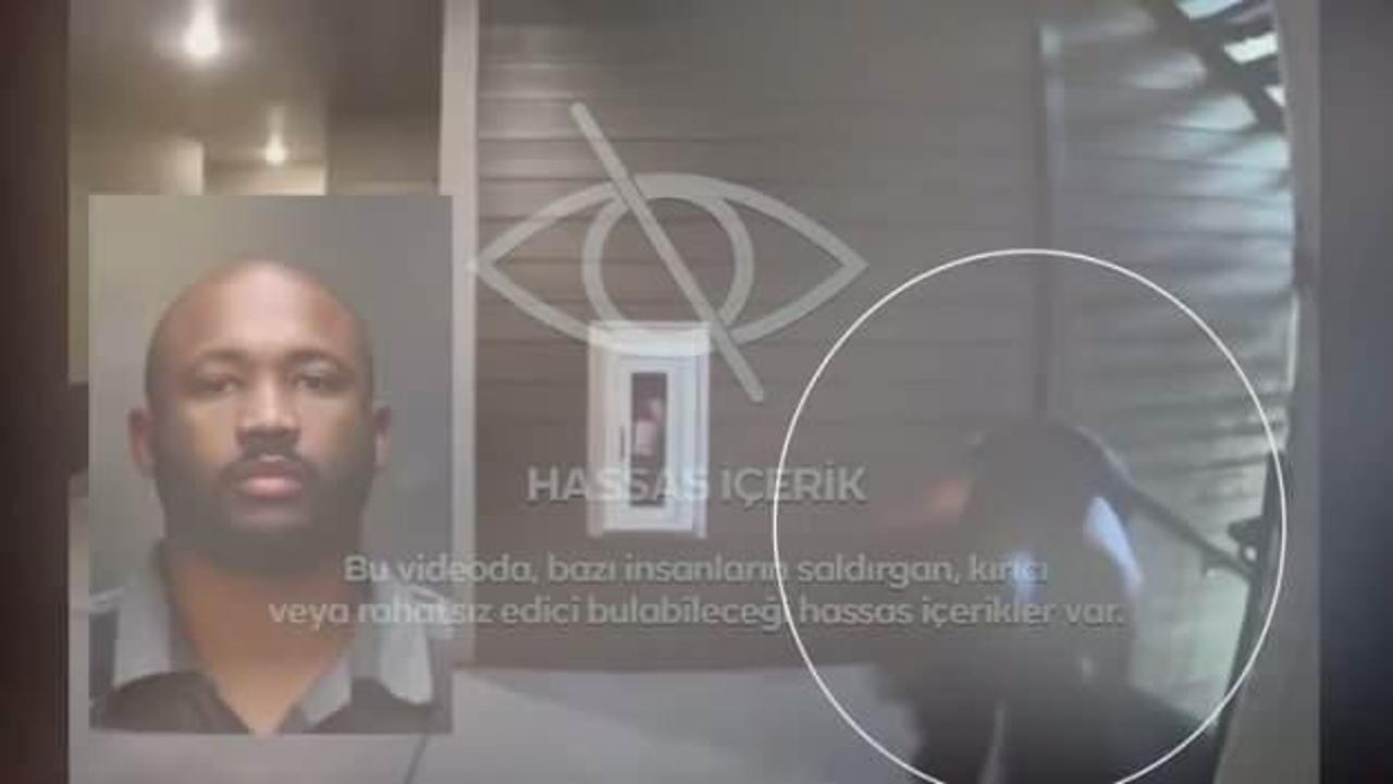 ABD'de cani baba çocuğuna şiddet uyguladı o görüntülerin ardından ekipleri tarafından kıskıvrak yakalandı