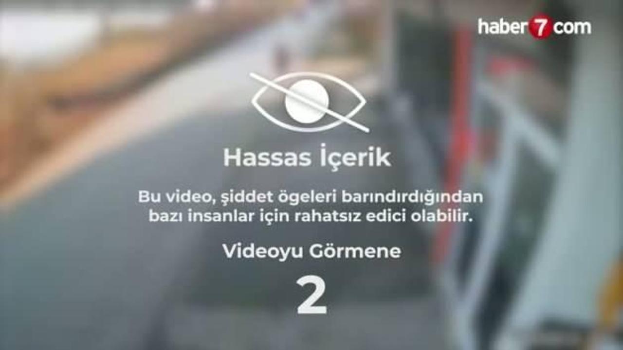 Otomobilin çarptığı yaya metrelerce savruldu! Şans eseri kazadan sağ çıktı