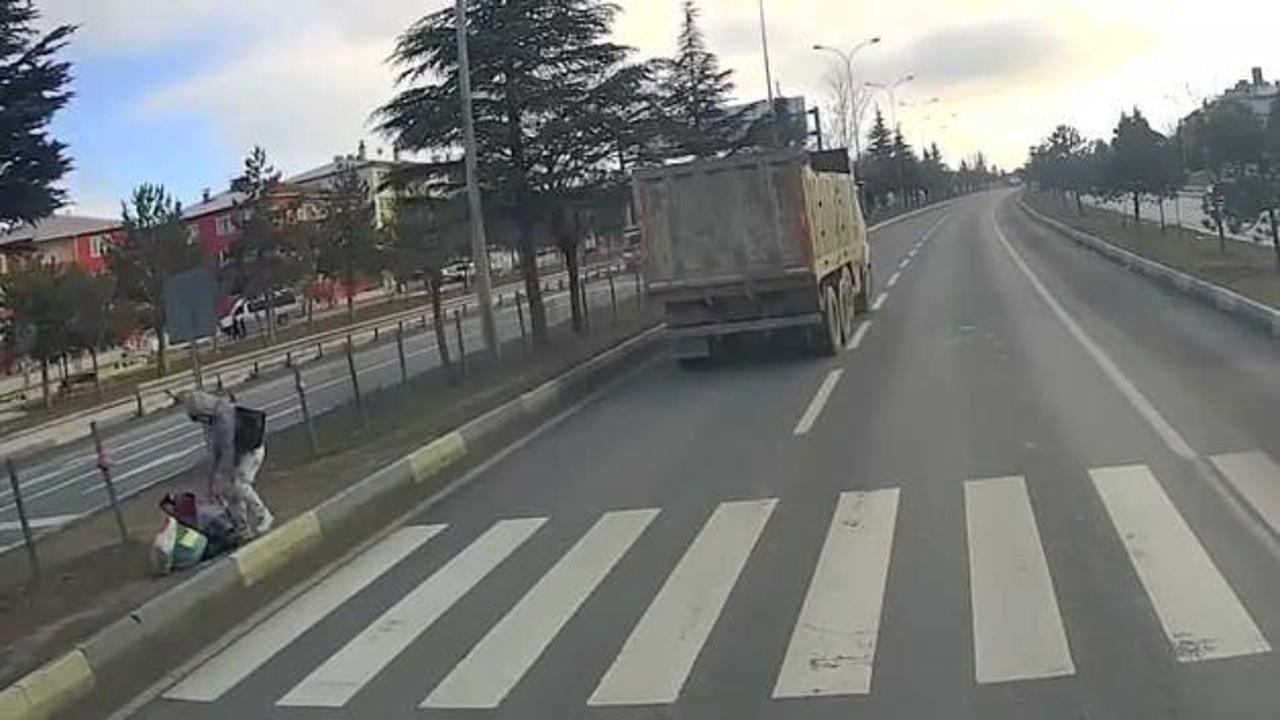 Facianın eşiğinden dönüldü! Gözü dönmüş kamyoncu dehşeti yaşattı