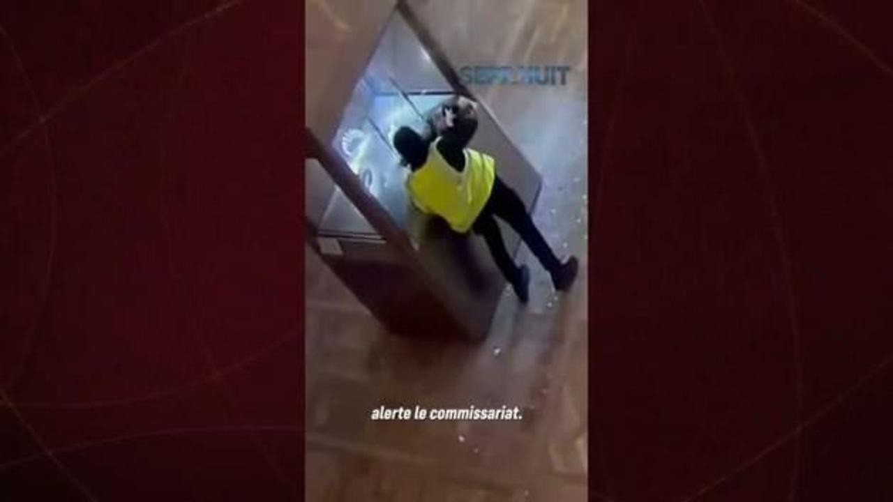 Dünyanın konuştuğu Fransa'daki Louvre soygununun yeni görüntüleri ortaya çıktı