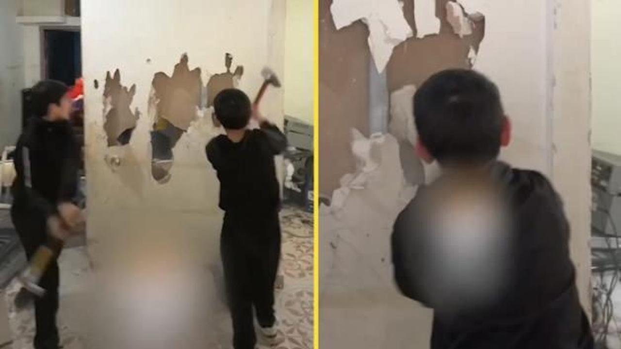 İşgal altındaki Kudüs’te kahreden olay: Filistinli çocuklar kendi evlerini yıkmak zorunda bırakıldı