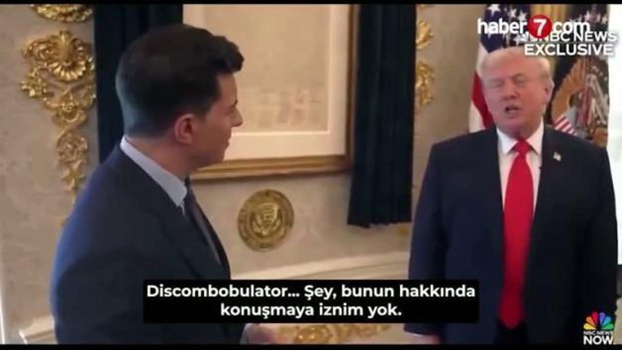 Trump: Bu işin babası benim gurur duyuyorum!