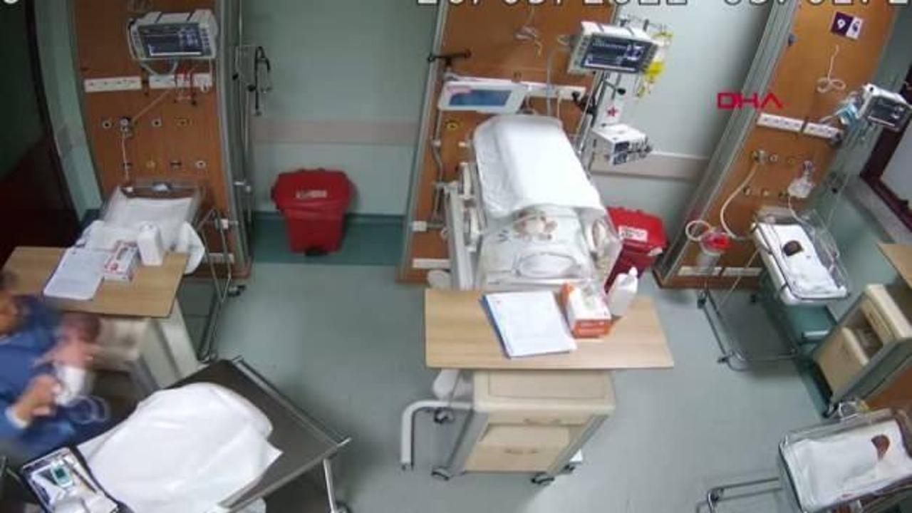 Kahramanmaraş’ta, hemşirenin başka bir bebeği daha darbettiği görüntüler ortaya çıktı!