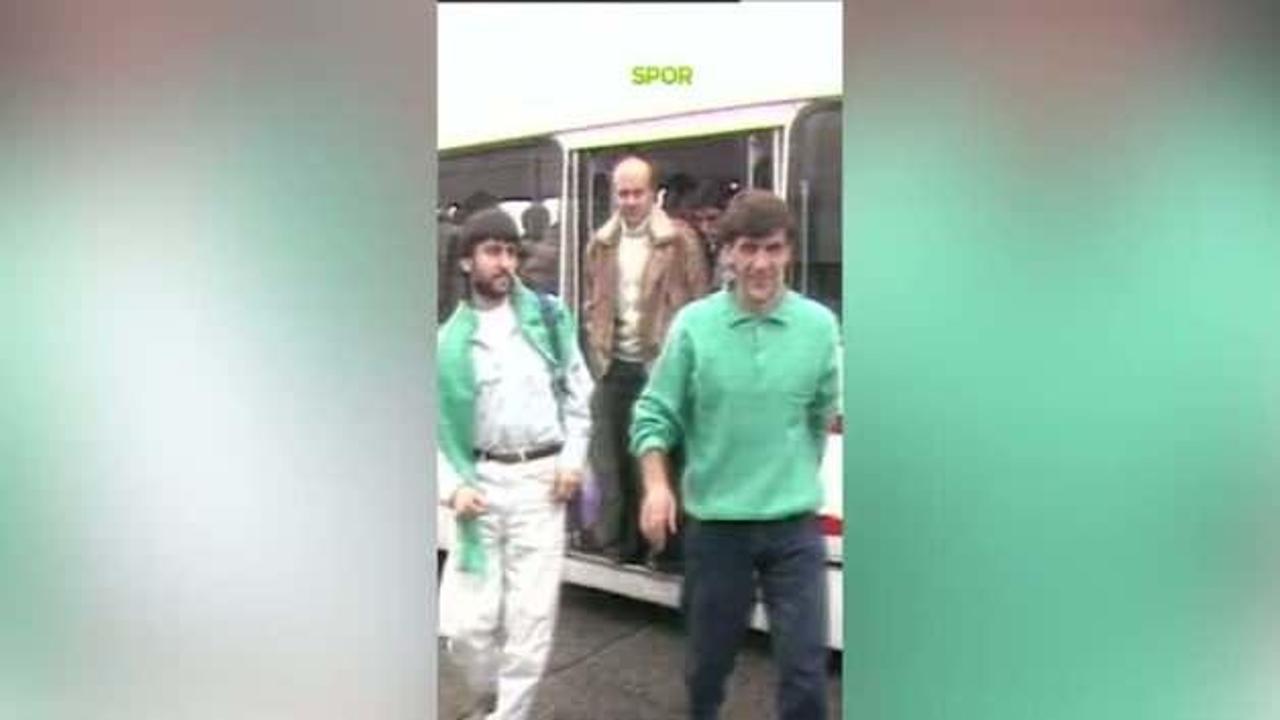 Türk futbolunda nostalji rüzgarı: 1989 yılında Milli takımımızın deplasman dönüşü...