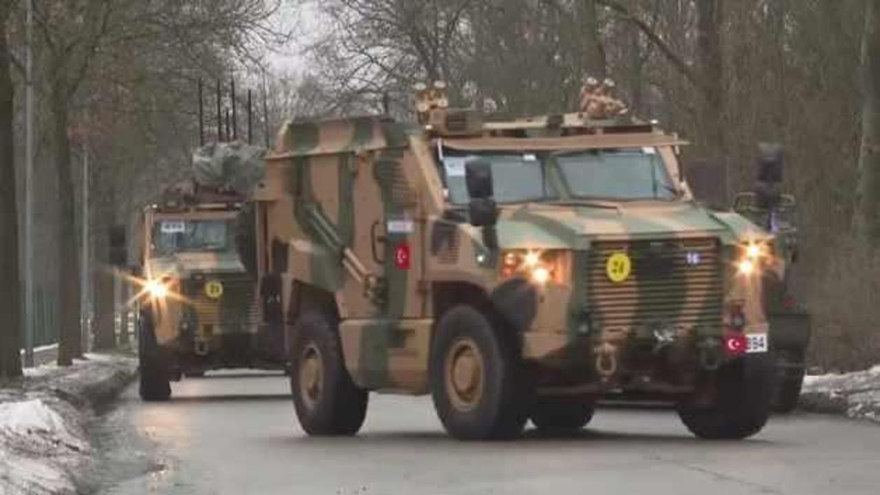 Türk askeri konvoyu Avrupa'yı salladı: MSB'den sürpriz paylaşım