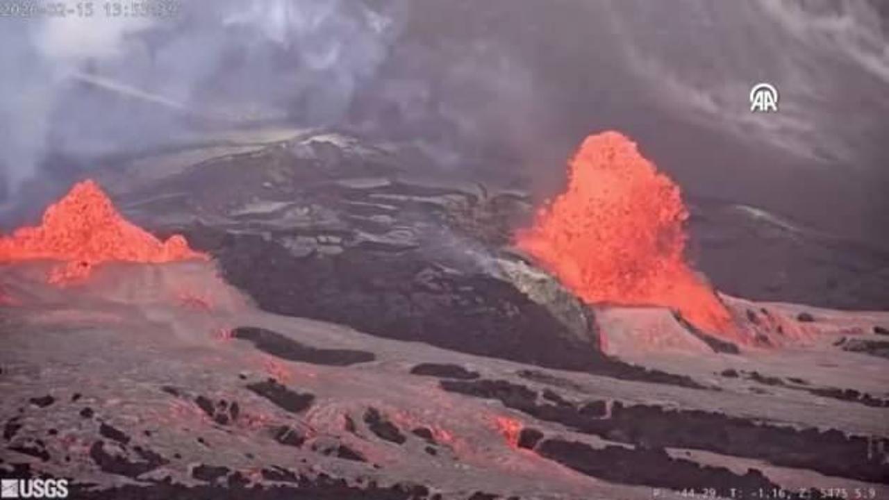 Kilauea Yanardağı'nda 42. patlama meydana geldi