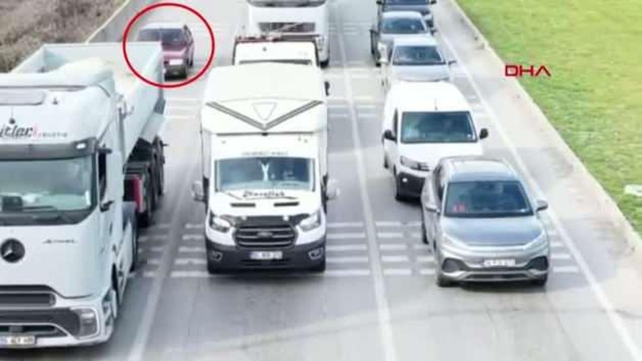 Kırmızı ışıkta sürücü değişikliğine 46 bin TL ceza