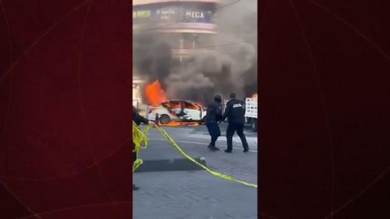 Meksika'da ülke karıştı: Kartel üyeleri havalimanını bastı