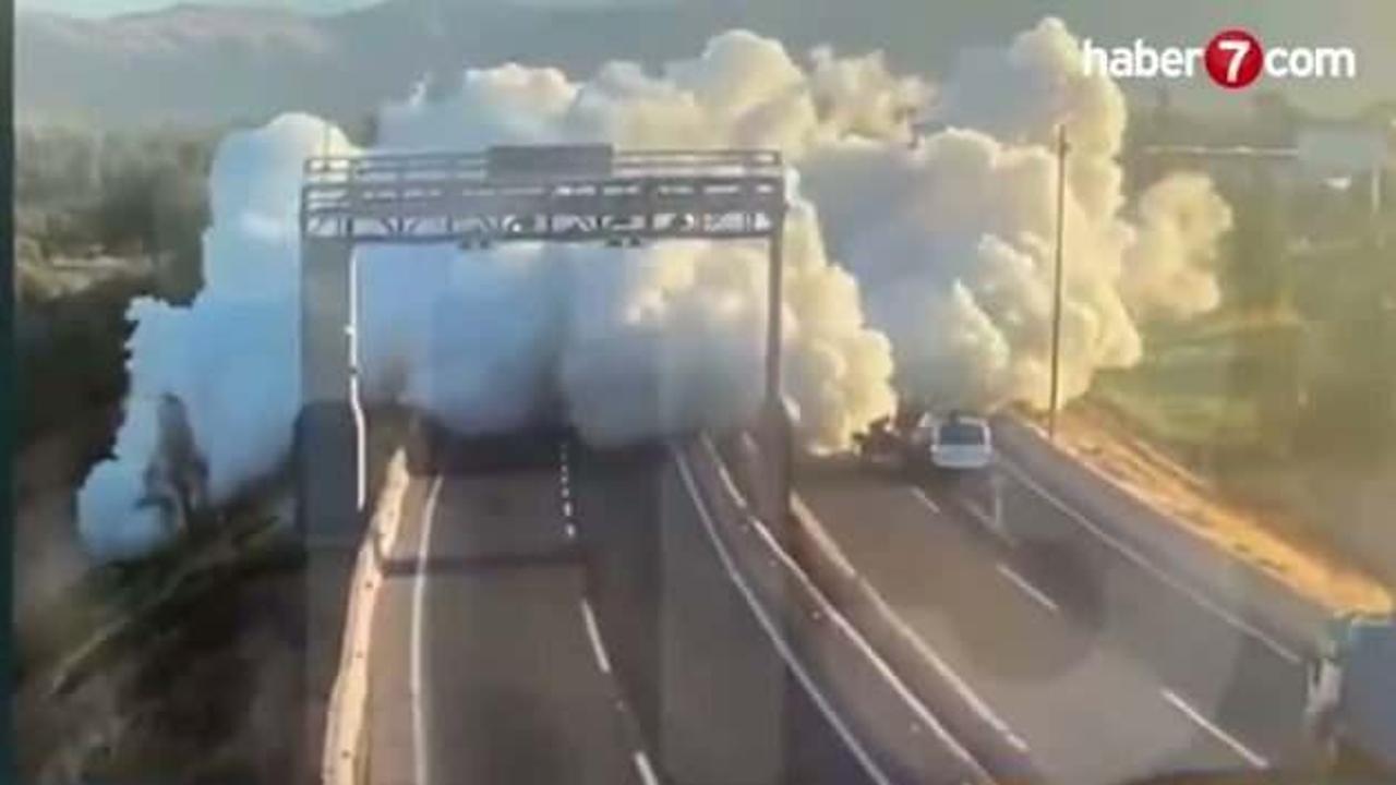 Şili'de doğal gaz taşıyan kamyon patladı! 4 ölü, 17 yaralı