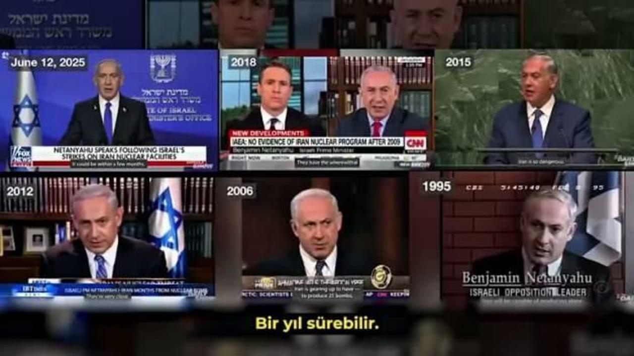 30 yıl boyunca tekrarladı! Netanyahu İran’ın nükleer gücünü hedef almaktan vazgeçmedi