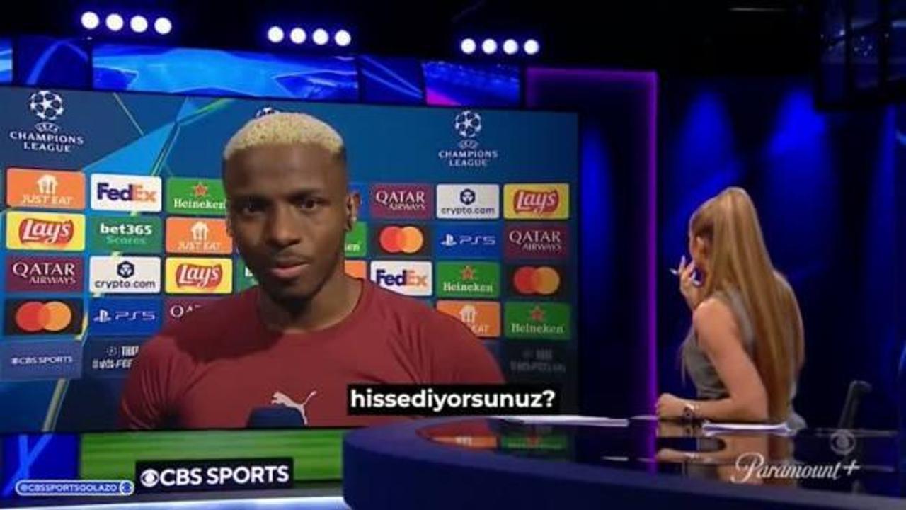 Gecenin kahramanı Osimhen takımın performansını eleştirdi, kura tahmininde bulundu...