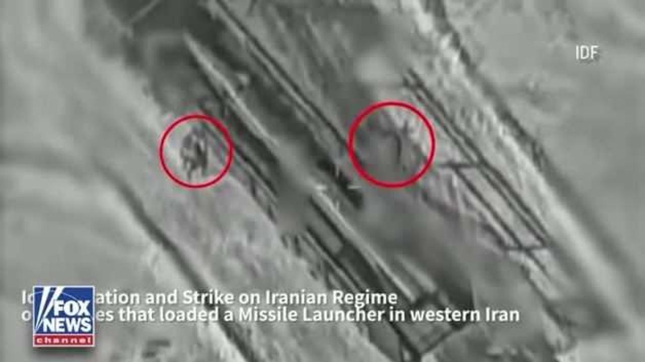 İsrail, İran'a ait füze fırlatma rampalarını vurdu