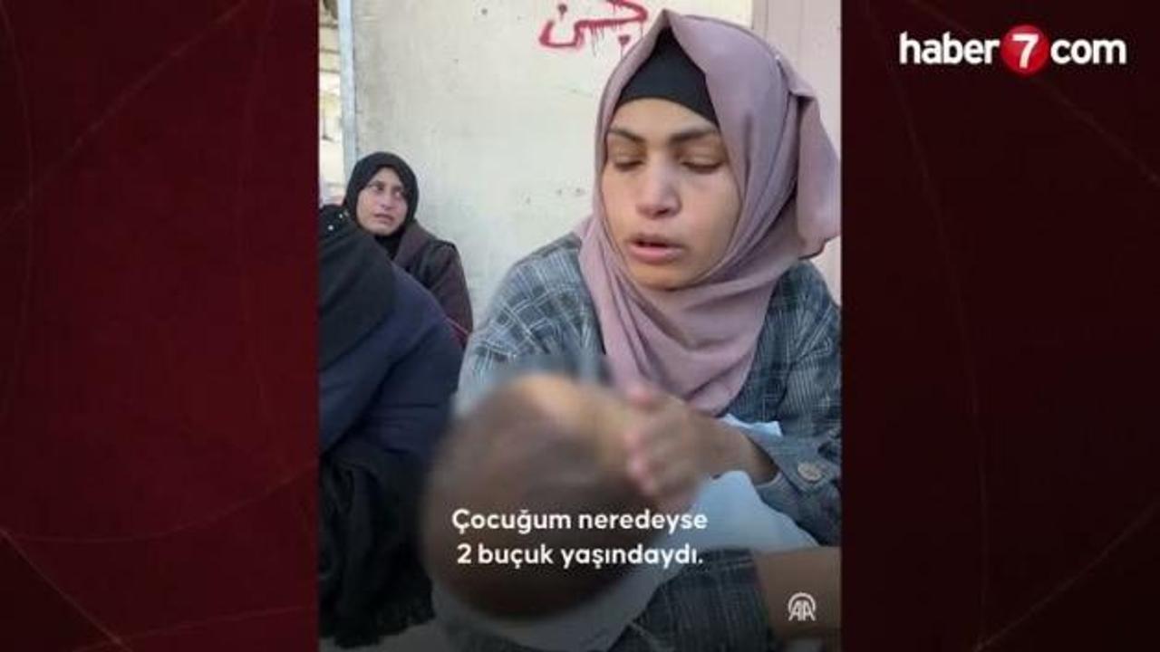 İsrail'in Gazze’de çıkışına izin vermediği 2 yaşındaki Nidal bebek hayatını kaybetti!