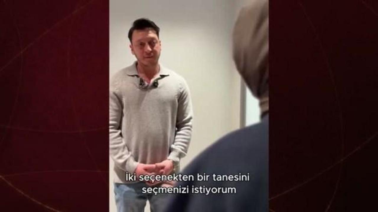 Mesut Özil verdiği samimi cevaplarla gönülleri fethetti