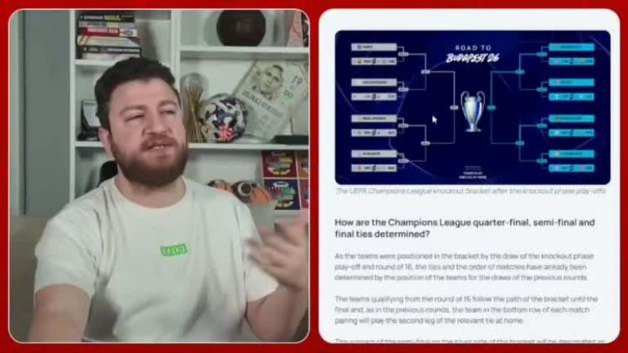 Galatasaray'ın Liverpool ile eşleştiğini görünce spor yorumcusu canlı yayında orucunu bozdu!