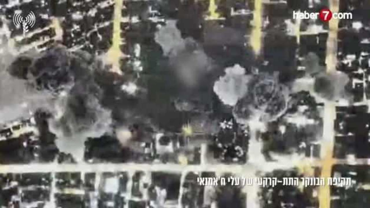 50 savaş uçağı kullanıldı! Hamaney'in sığınağı imha edildi