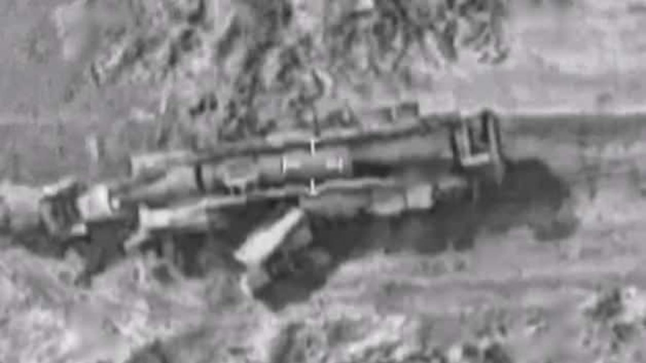 İsrail, İran'a ait balistik füze lançerlerinin vurulduğu görüntüleri yayınladı