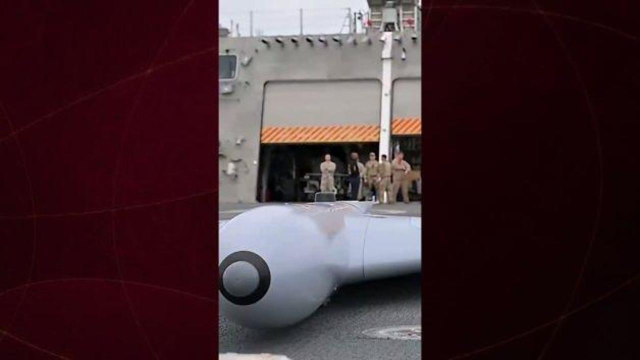 ABD savaş gemisinden 'İran kopyası' kamikaze İHA fırlatıldı