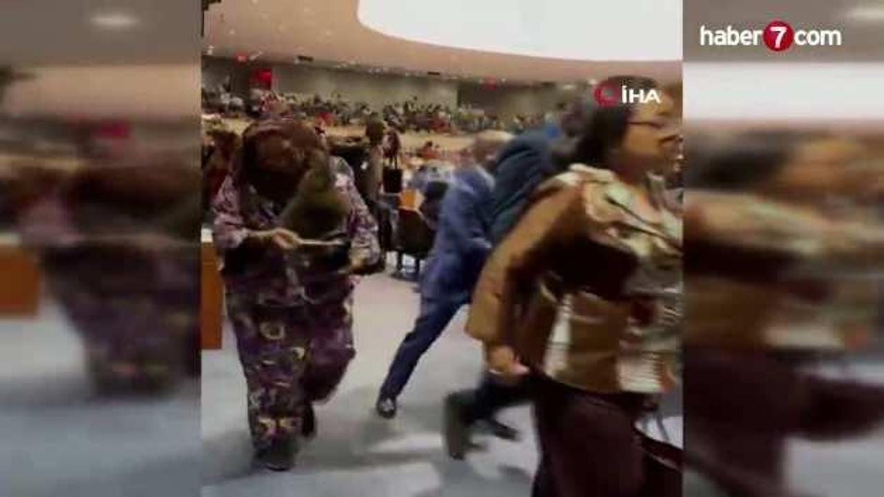 Bakan Göktaş’tan BM’de İsrail protestosu: Salonu terk etti