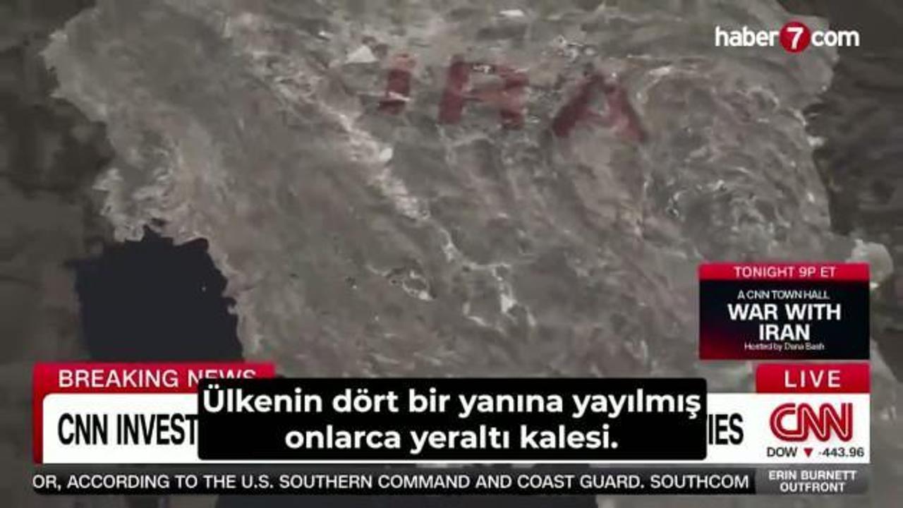 CNN, İran'ın yer altındaki füzelerini gösterdi