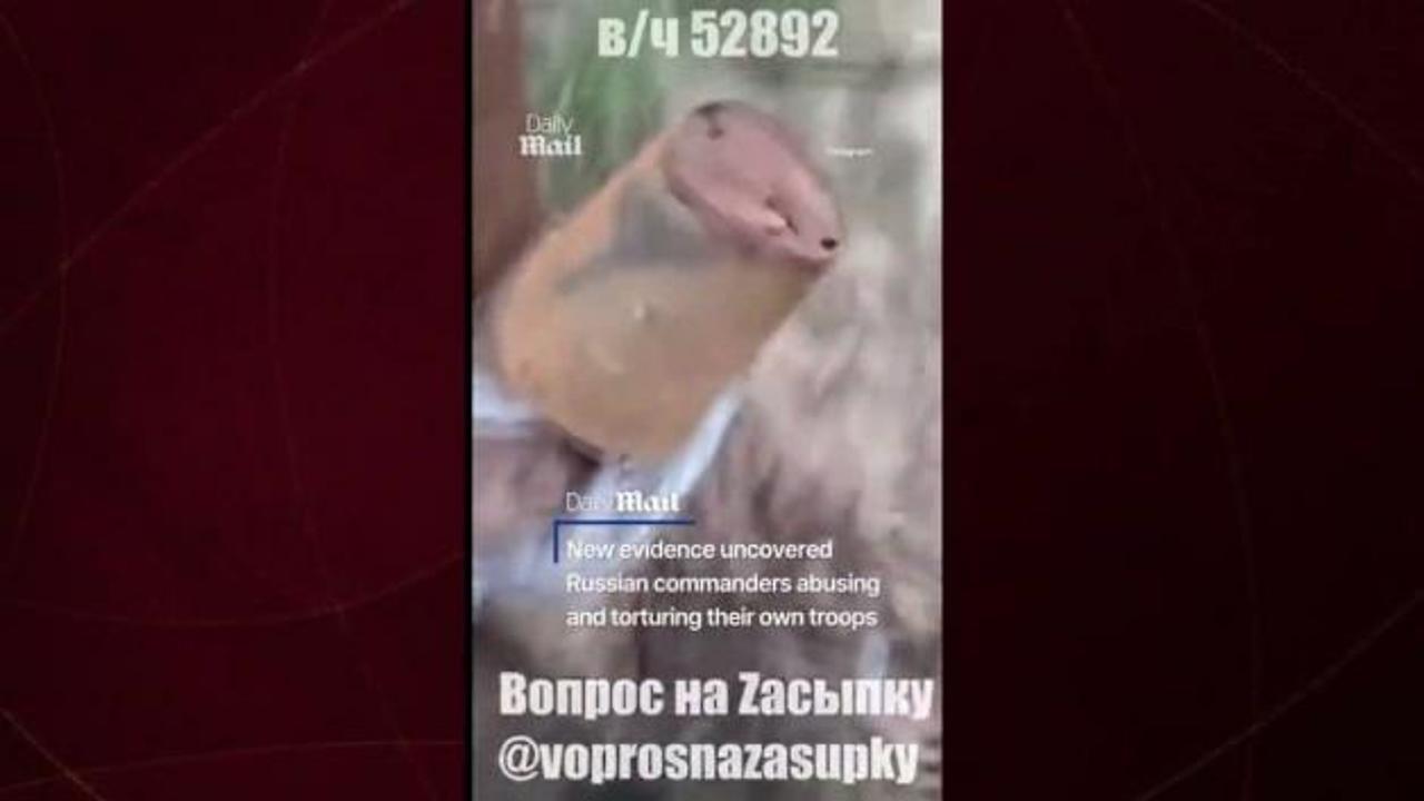 Rus ordusunda skandal! Kendi askerine işkence görüntüleri ortaya çıktı