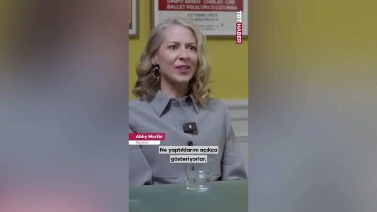 ABD'li gazeteci İsrail'in ipliğini pazara çıkardı: ''İsrail, 1930'ların Berlin'i gibi''