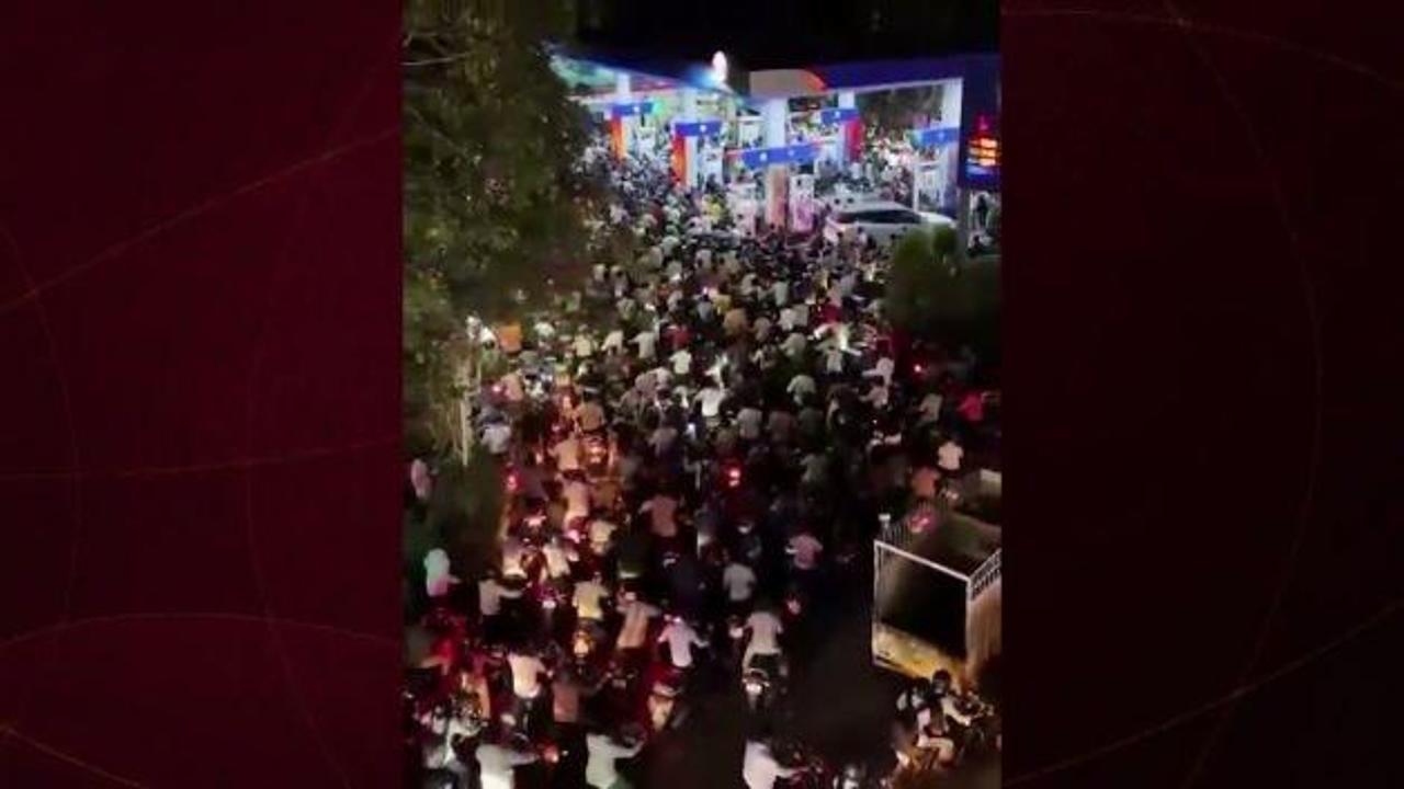 Hindistan'da 6 günlük petrol ve doğal gaz kaldı: Benzin istasyonlarında kaos