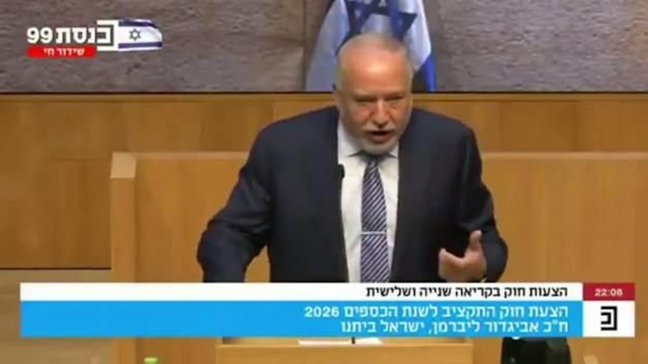 İsrail meclisinde olağanüstü anlar! Çil yavrusu gi…