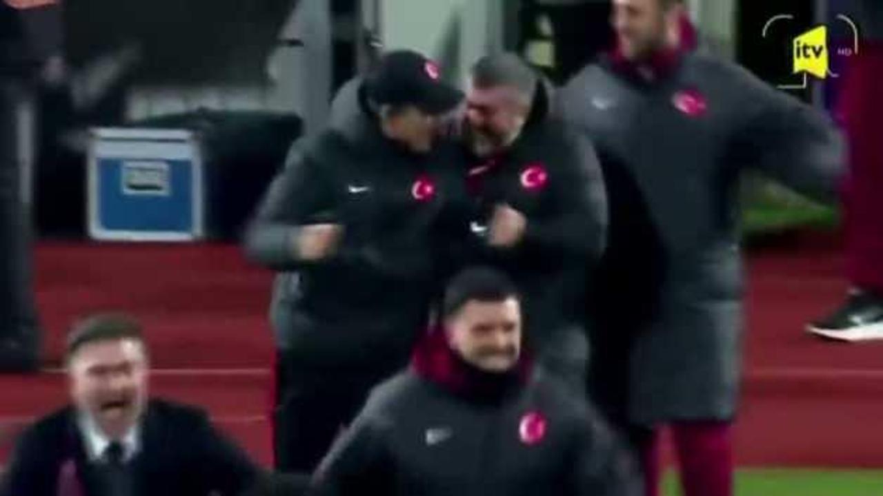 Tek yürek tek bilek! A milli takımın zaferi Azerbaycan kanalında coşkuyla kutlandı