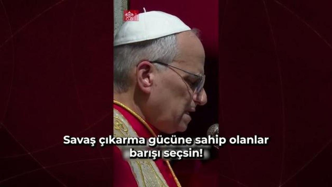 Papa Leo'dan Trump'a mesaj gibi dua: Savaş başlatma gücüne sahip olanlar barışı seçsin!