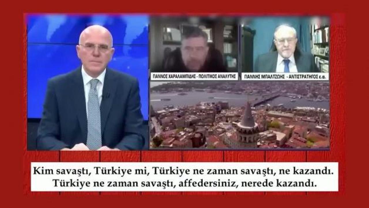 Yunan televizyonunda evlere şenlik Türkiye kavgası...Korku uykularını kaçırdı!