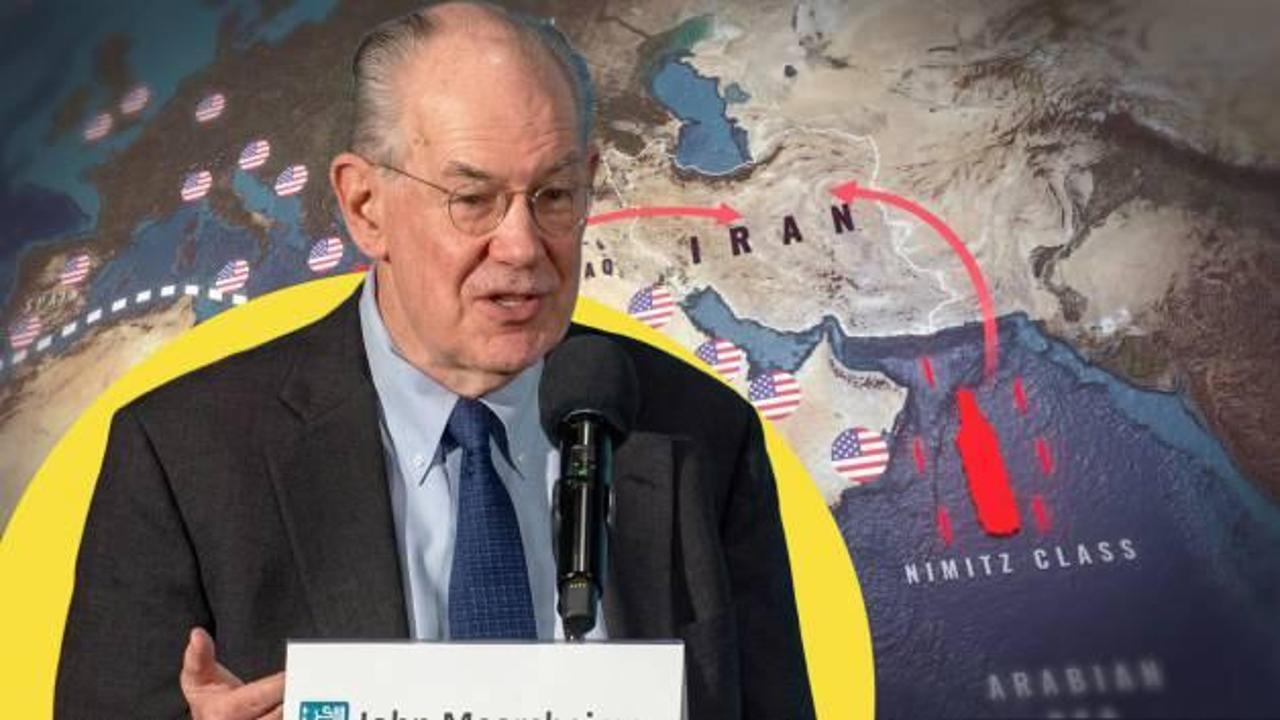 ABD'li Profesör Mearsheimer: İran'a karşı tek çıkış yolu yenilgiyi kabul etmek