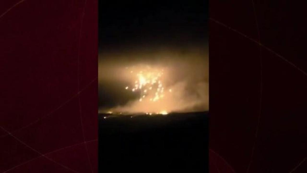 İsrail, Lübnan'ı yasaklı fosfor bombasıyla vurdu